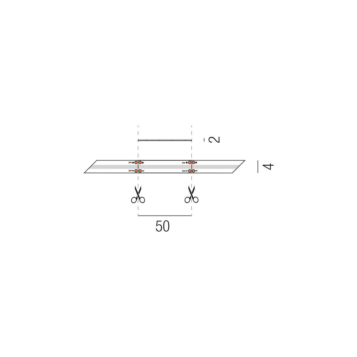 LED STRIPS24 69448/2000-SWW