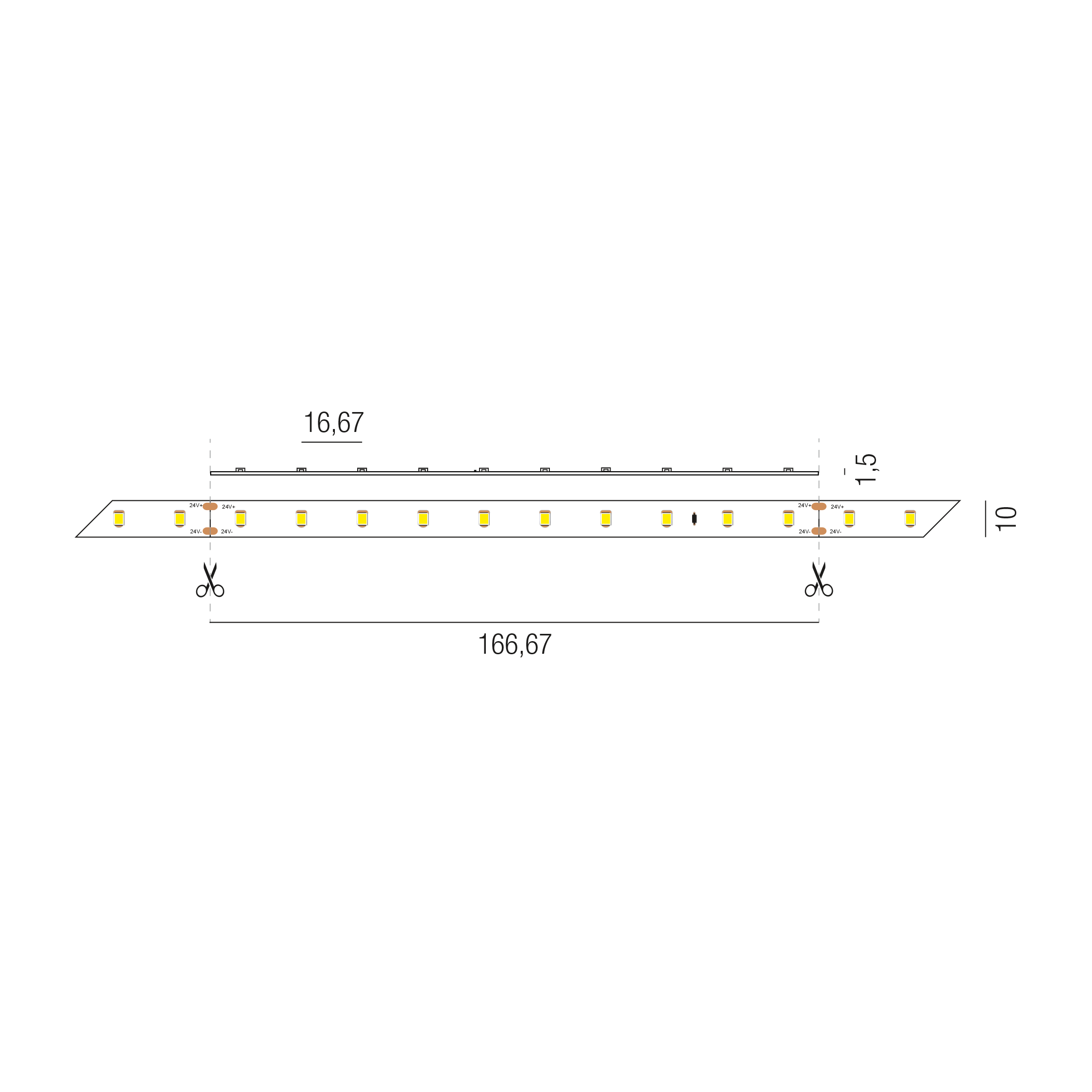 LED STRIPS24 69465/3000-SWW