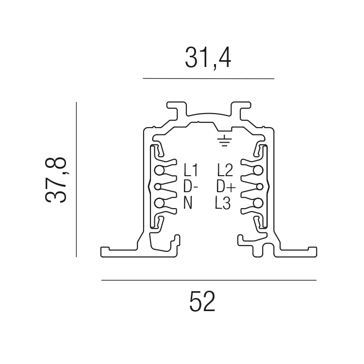 PRESTIGE DALI 67310/200-ALU