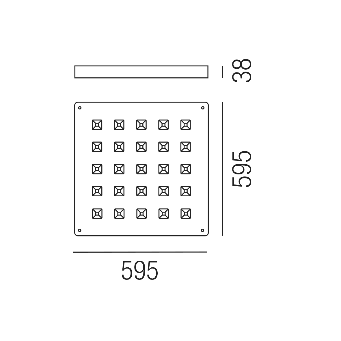 FAVO 67710/60DALI-CW