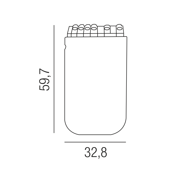 DALI RM8 43LED/472