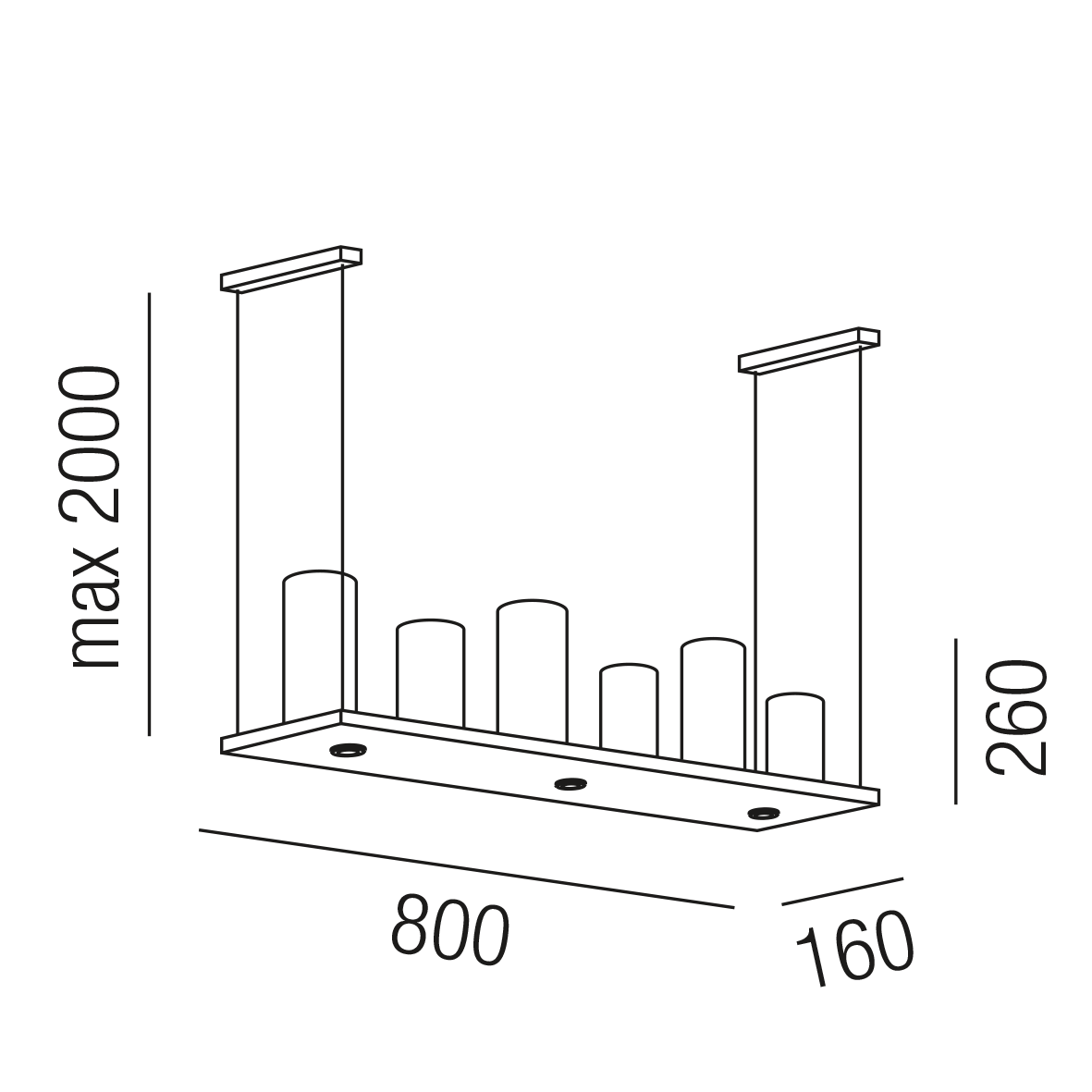 ETAGERE 28510/80