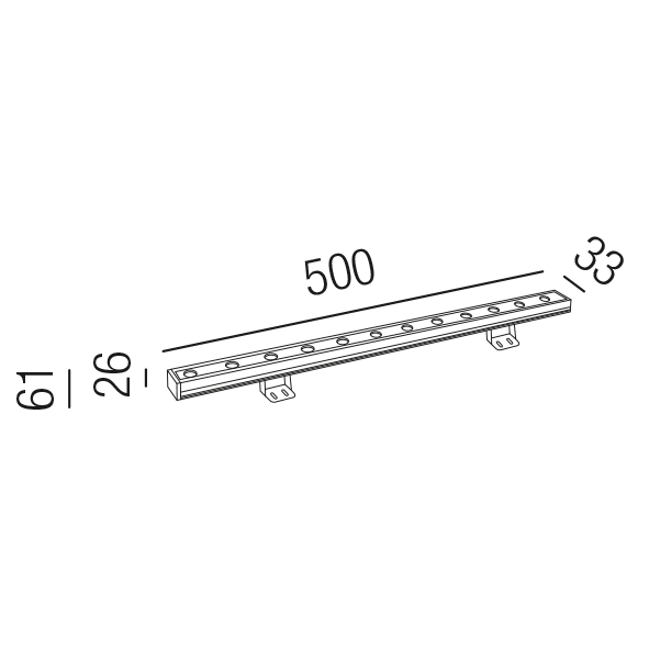 WALLWASHER 88039/50-CW