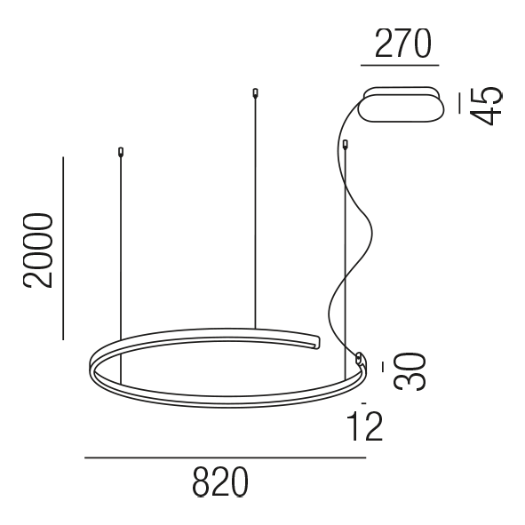 LEGGERA 62400/82DALI-SSWW