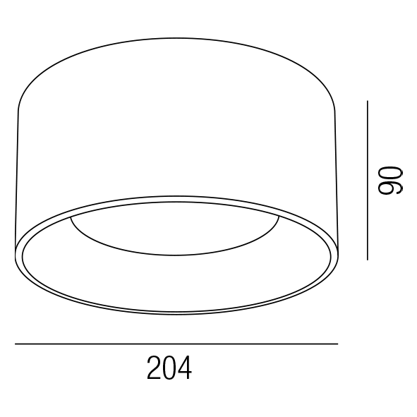 HALL LED ESSENTIAL 53572/21DALI-SCW
