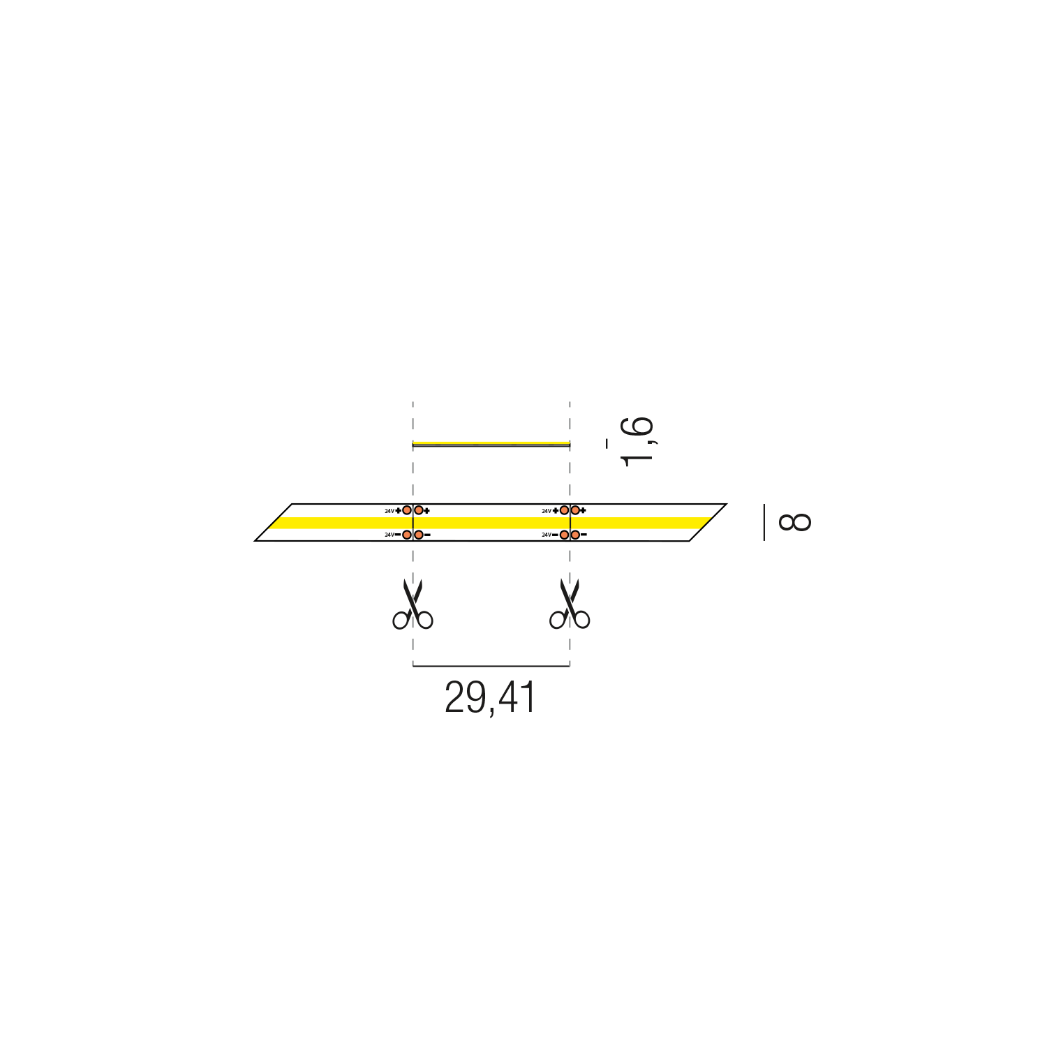 LED STRIPS24 69441/300-SWW