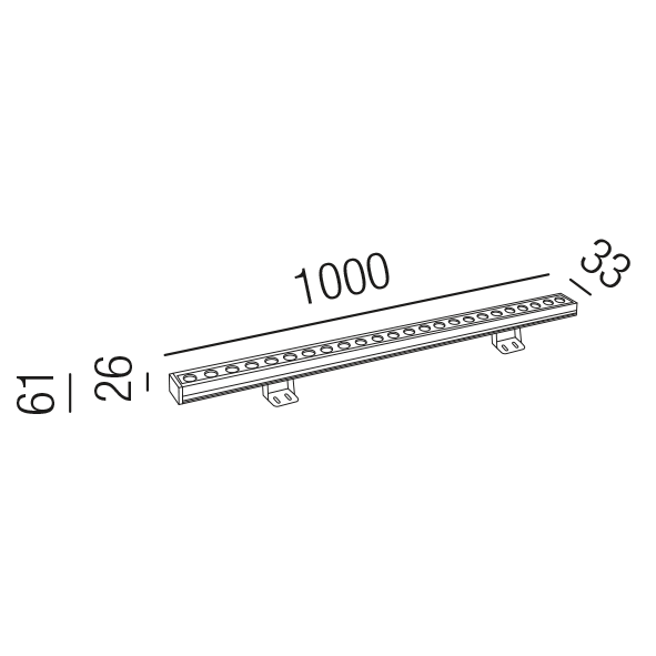 WALLWASHER 88039/100-CW