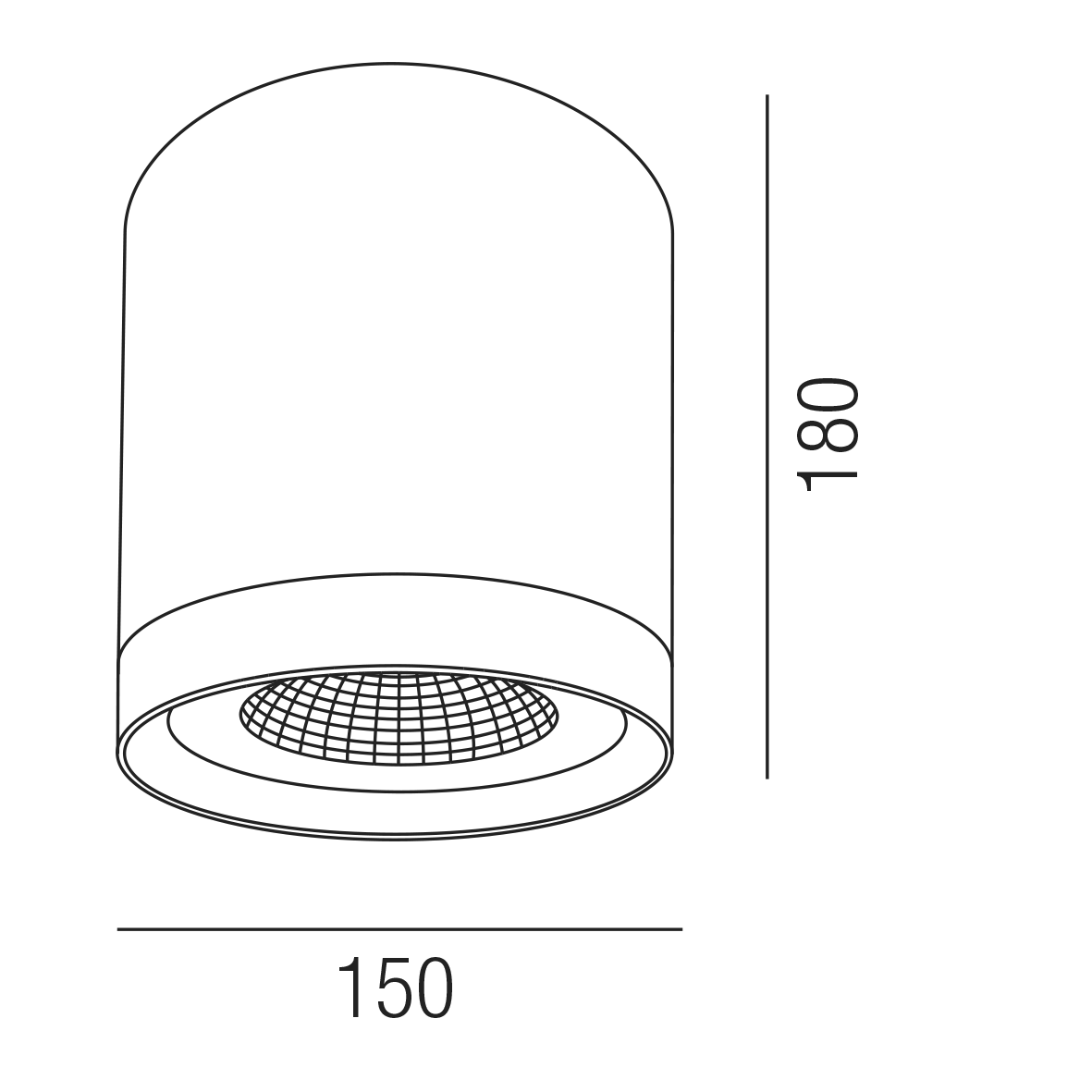 HALL LED CEILING 53571/38-WWW