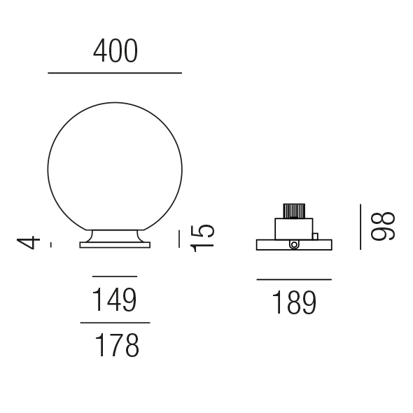 GLOBULA 81916/40-W