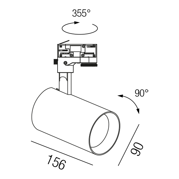 COBRA LED 67061/24DALI-SCW
