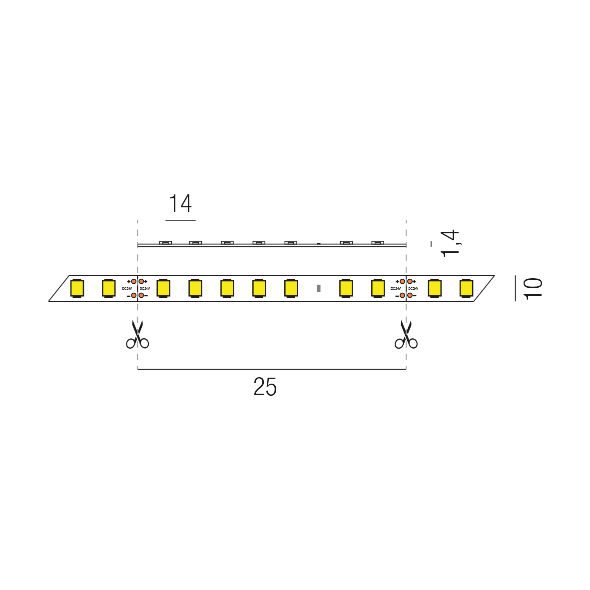LED STRIPS24 69120/300N-SWW