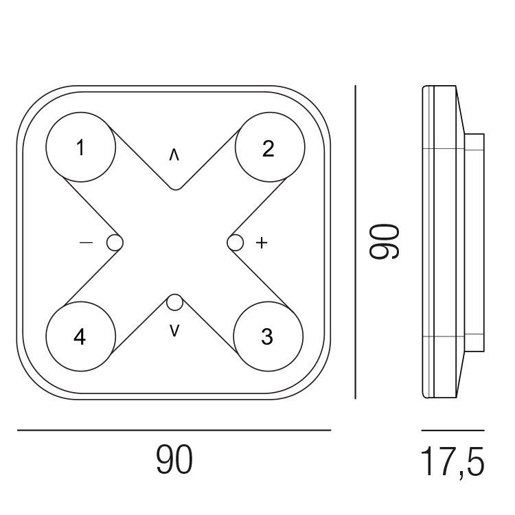 CASAMBI 43LED/483-S