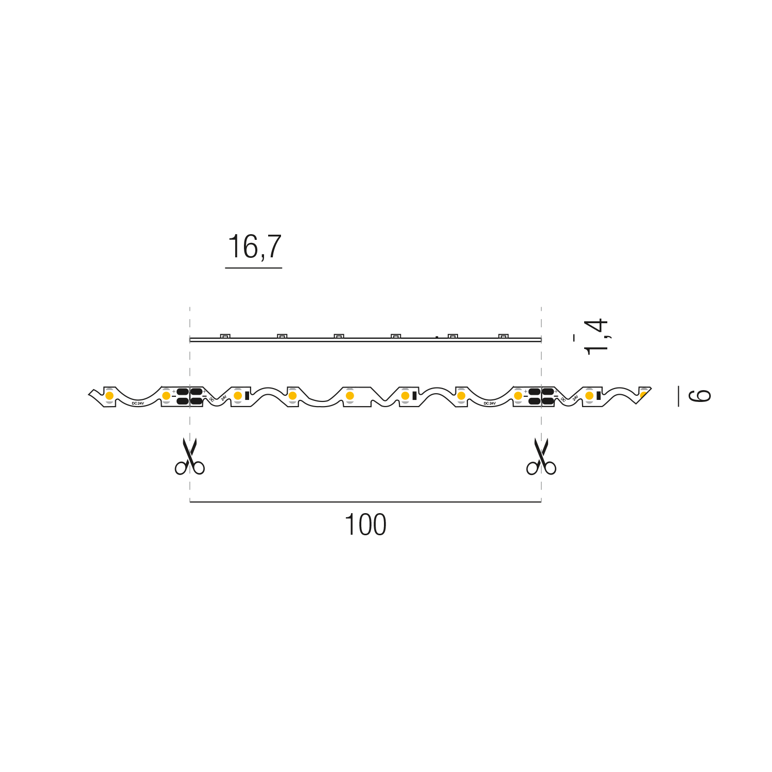 LED STRIPS24 69135/600-SWW