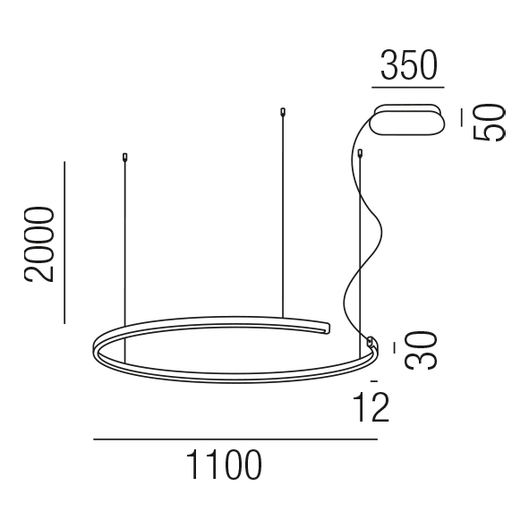 LEGGERA 62400/110DALI-WSWW
