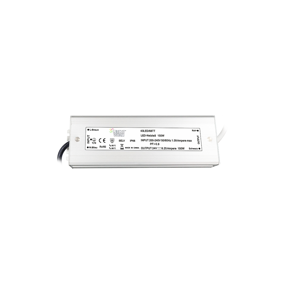 LED NETZTEILE 24VDC 43LED/68TT