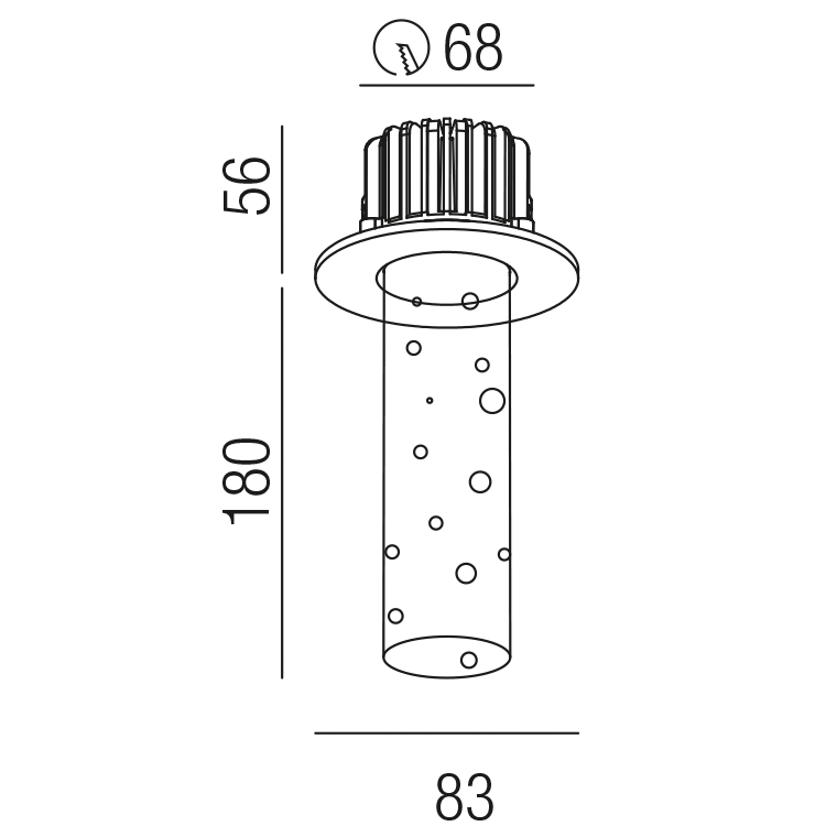 BUBBLES 52360/18-SWW