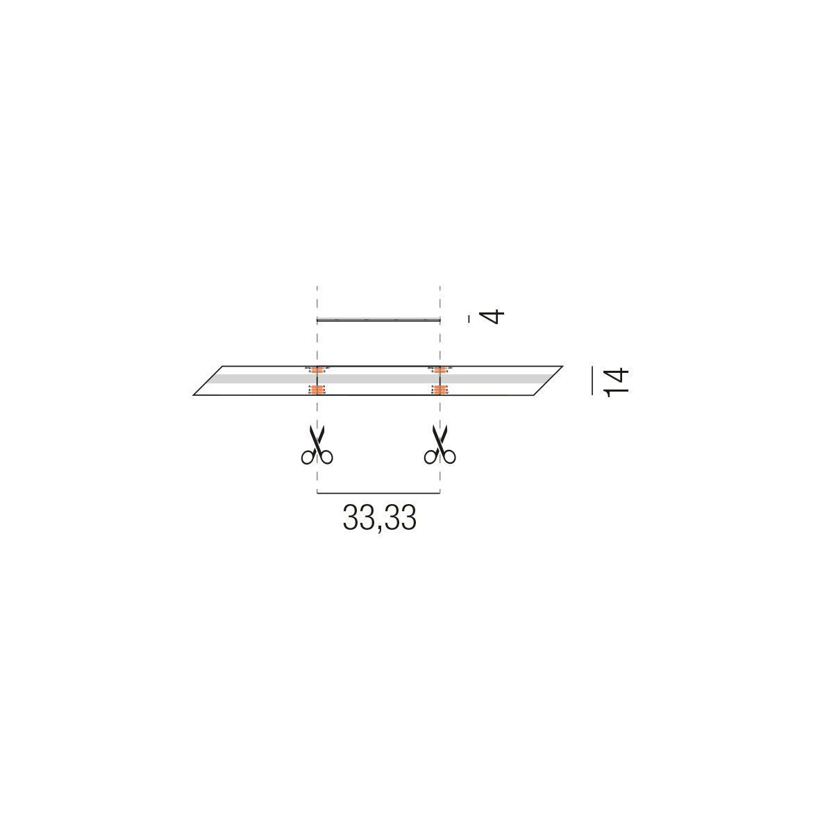 LED STRIPS24 69476/600-RGBSWW