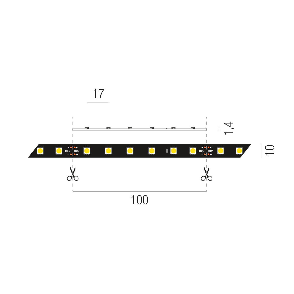 LED STRIPS24 69316/600-SWW