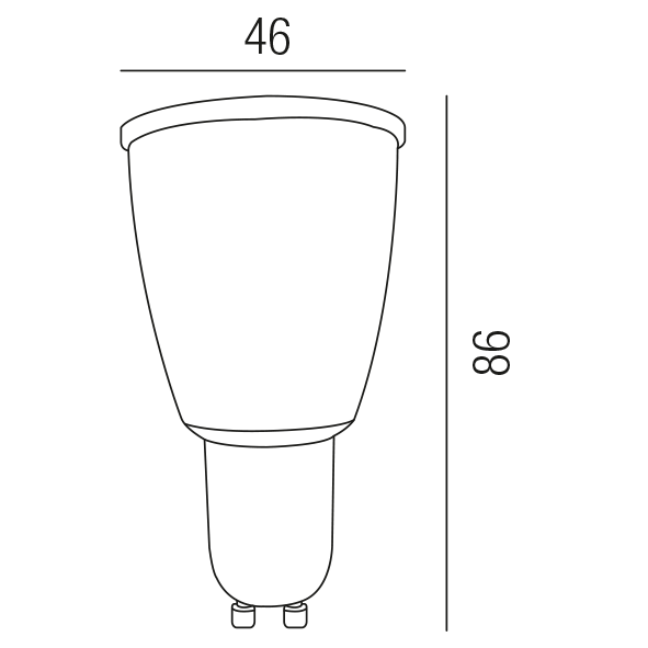 MYLIGHT MY-SUN-GU10-9WD