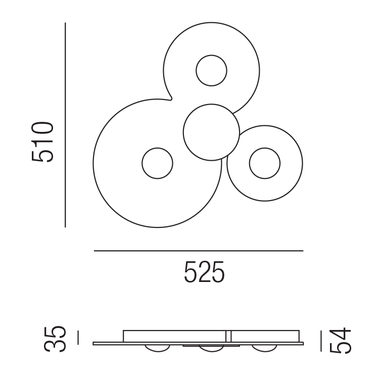 BUGIA TRIPLE 33826/53-CSWW