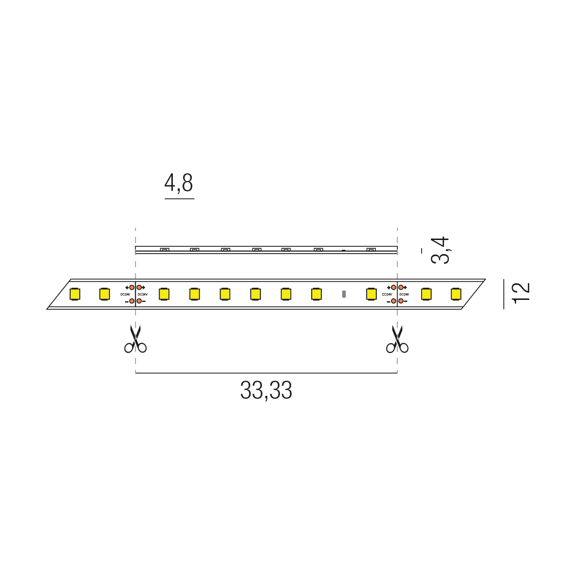 LED STRIPS24 69170/600N-SWW