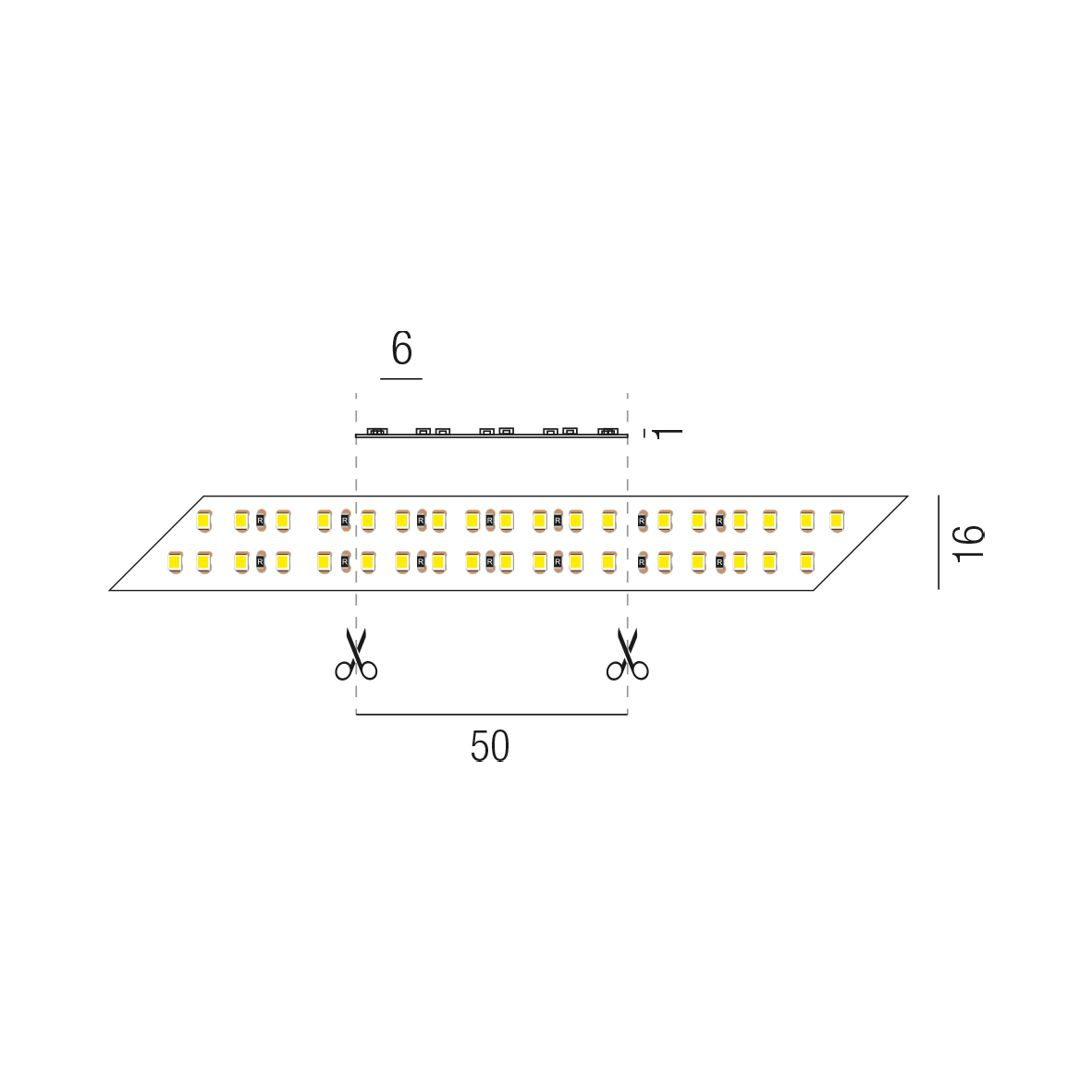 LED STRIPS24 69402/500-CW